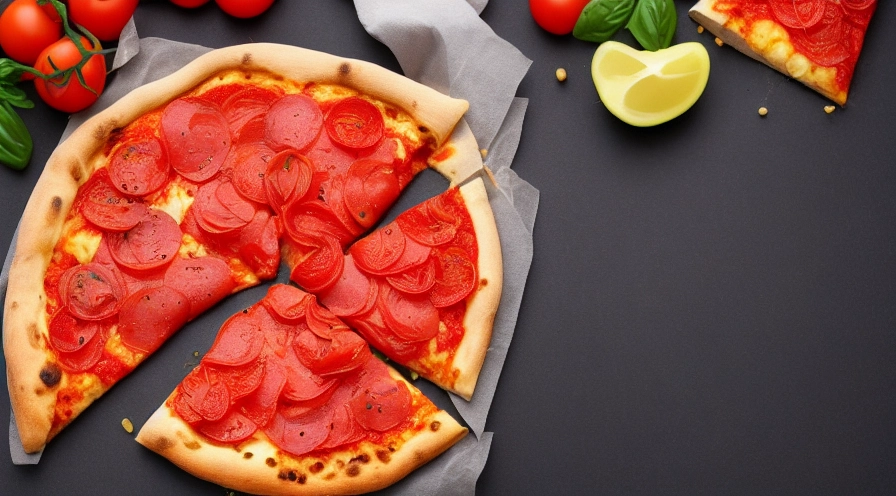 vine ripened tomato pizza