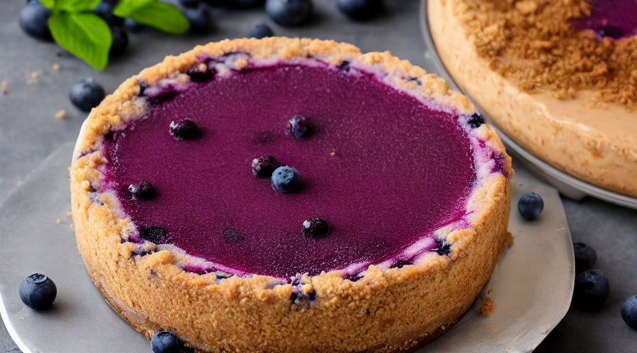 wilderness blueberry cheesecake