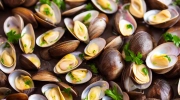 wine steamed clams