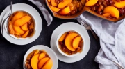 worlds fastest peach cobbler