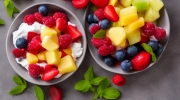 yogurt fruit salad